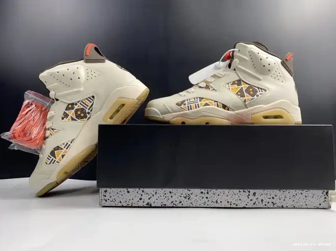Cheap Jordan Sail (2020) Retro Quai54 AIR Brown 6 CZ4152-100 0619
